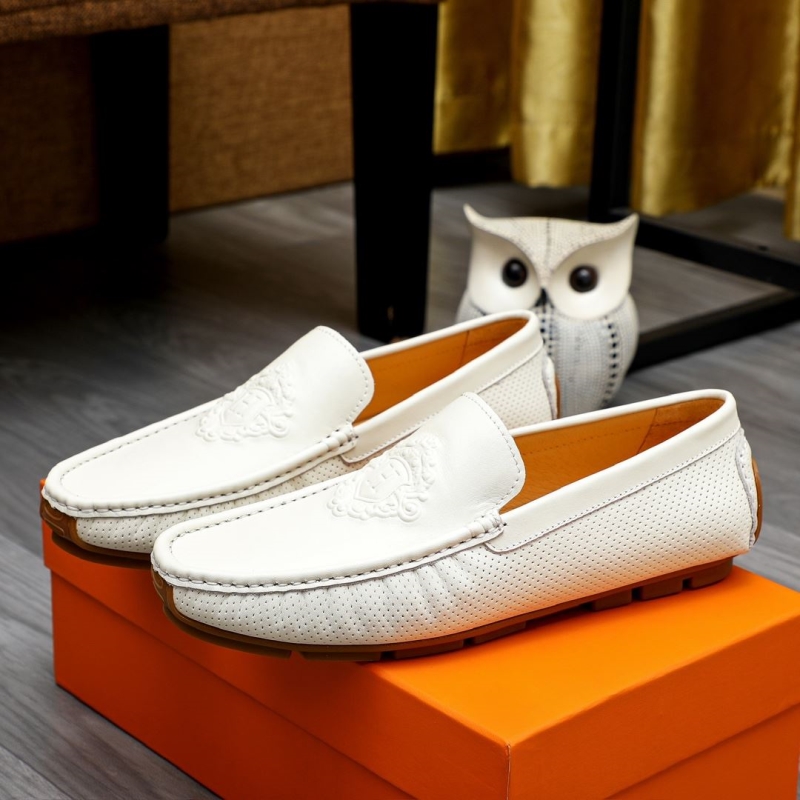 H**mes leather shoes